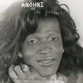 Album cover with a black and white portrait of a woman, featuring the text 'Anohni and The Johnsons' and 'My back was a bridge for you to cross'.