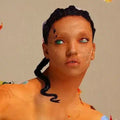 Official vinyl LP edition of Magdalene by FKA Twigs featuring the striking painted portrait cover art by Matthew Stone.