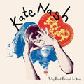 Album cover with artistic depiction of a person and floral elements, featuring the text 'Kate Nash' and 'My Best Friend Is You'.