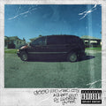 Gatefold double vinyl album cover for Good Kid, M.A.A.D City by Kendrick Lamar featuring the original family portrait artwork from the 2012 release.