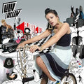 Limited crystal clear vinyl edition of Alright, Still by Lily Allen featuring the colorful, iconic illustrative London street style debut cover artwork.  
