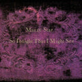 Limited RSD Essential violet smoke vinyl with purple and black splatter of So Tonight That I Might See by Mazzy Star featuring the iconic hazy blue portrait artwork.