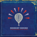 Album cover with a hot air balloon design and 'Modest Mouse' text on a blue background