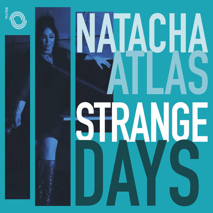 Official CD digipak edition of Strange Days by Natacha Atlas featuring the atmospheric portrait album cover art.