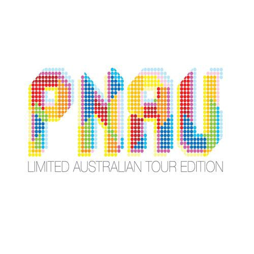Colorful 'PNAU' logo with text 'Limited Australian Tour Edition' on a white background