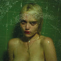 Limited edition green split with clear splatter vinyl edition of Night Time, My Time by Sky Ferreira featuring the raw, iconic original album cover art.
